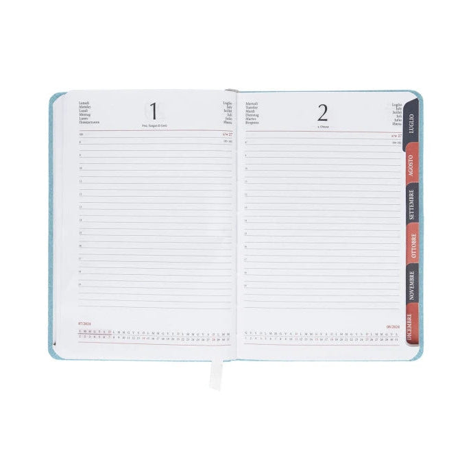 Agenda giornaliera 15x21 cm personalizzabile