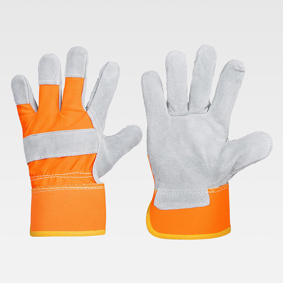 Guanti in Pelle Bovina Scamosciata G2205 Workteam EN 388