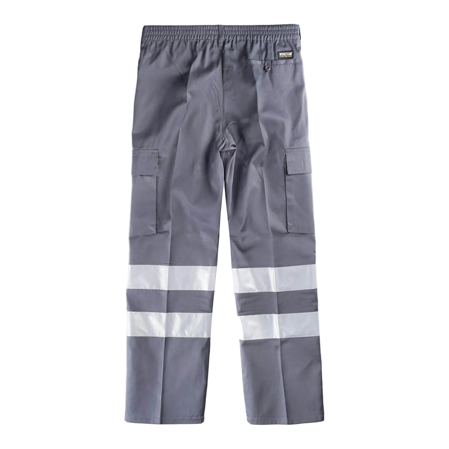 Pantalone da Lavoro Multitasche Bande Rifrangenti - Workteam B1407