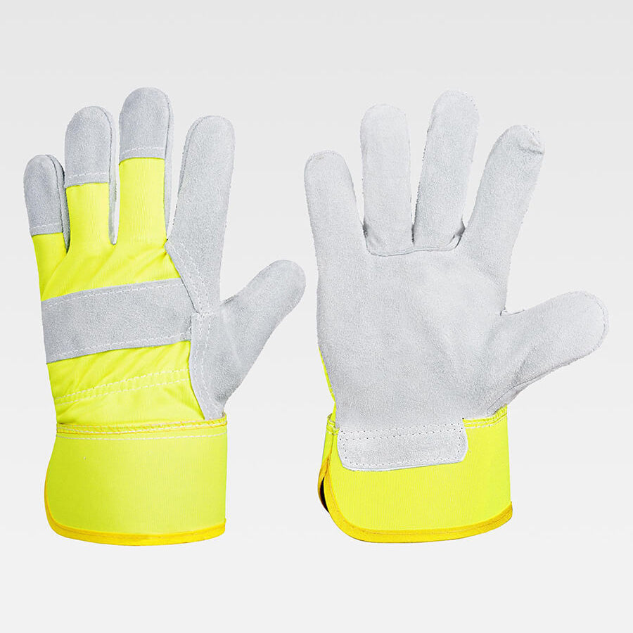 Guanti in Pelle Bovina Scamosciata G2205 Workteam EN 388