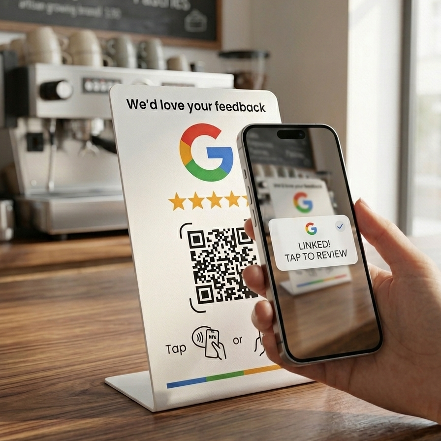 Espositore Stand Up NFC - QR
