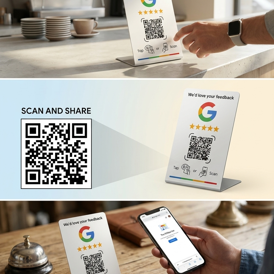 Espositore Stand Up NFC - QR