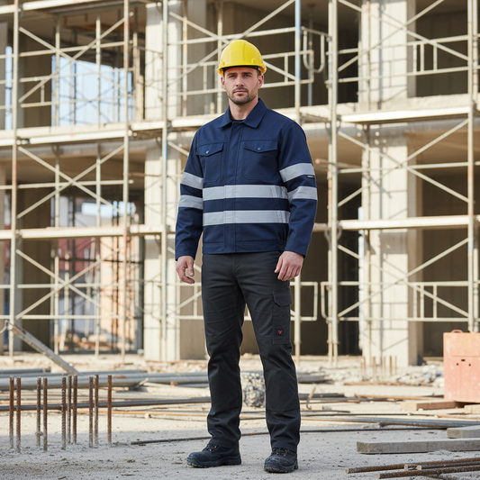 Giacca da Lavoro B1107 in cantiere