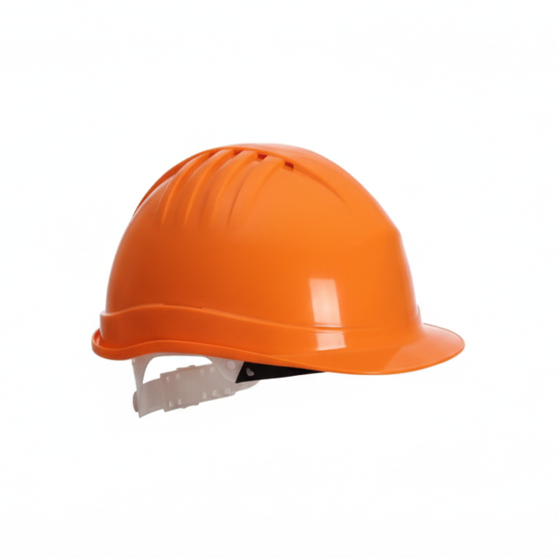 Elmetto di sicurezza arancione da cantiere EN 397