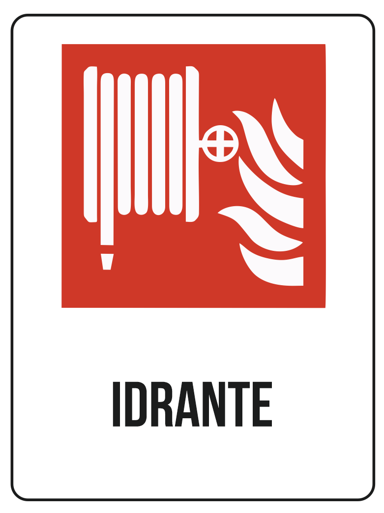 Cartello Idrante